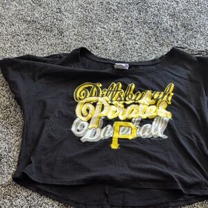 Pittsburgh Pirates Black Graphic Tee